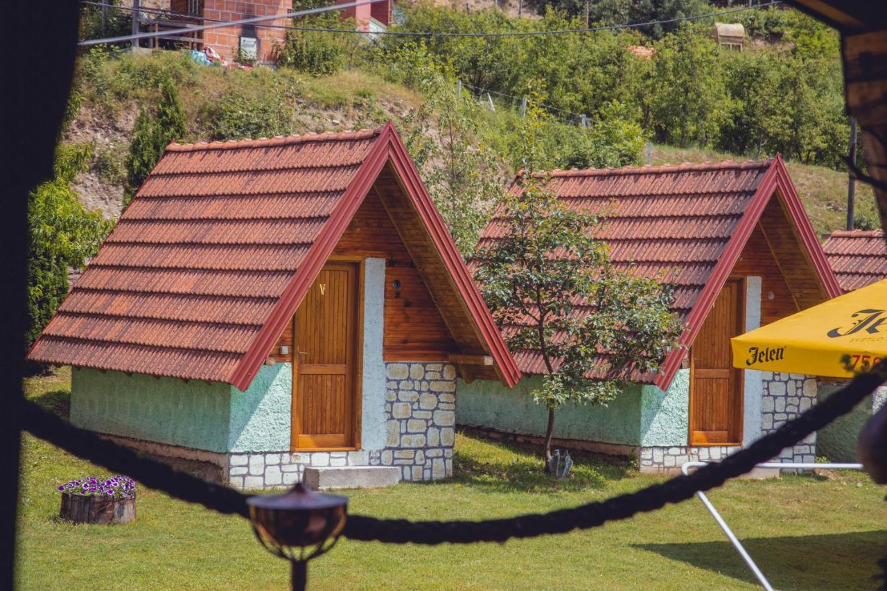 Hotel Rafting Kamp Dvije Vrbe Foca Exterior foto