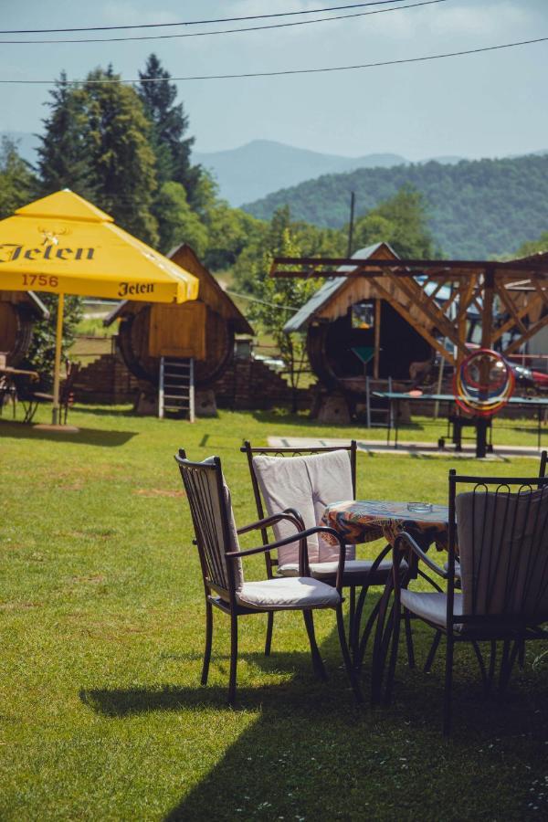 Hotel Rafting Kamp Dvije Vrbe Foca Exterior foto